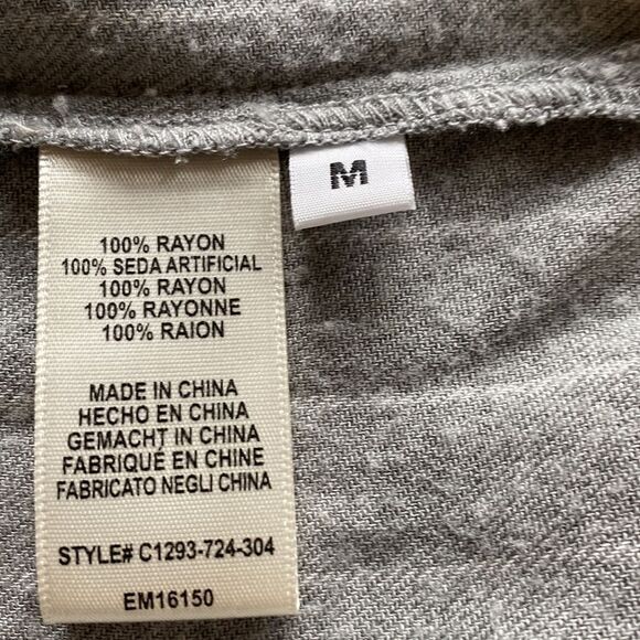 CLOTH AND STONE FLANNEL OFF THE SHOULDER BLOUSE - Picture 2 of 2